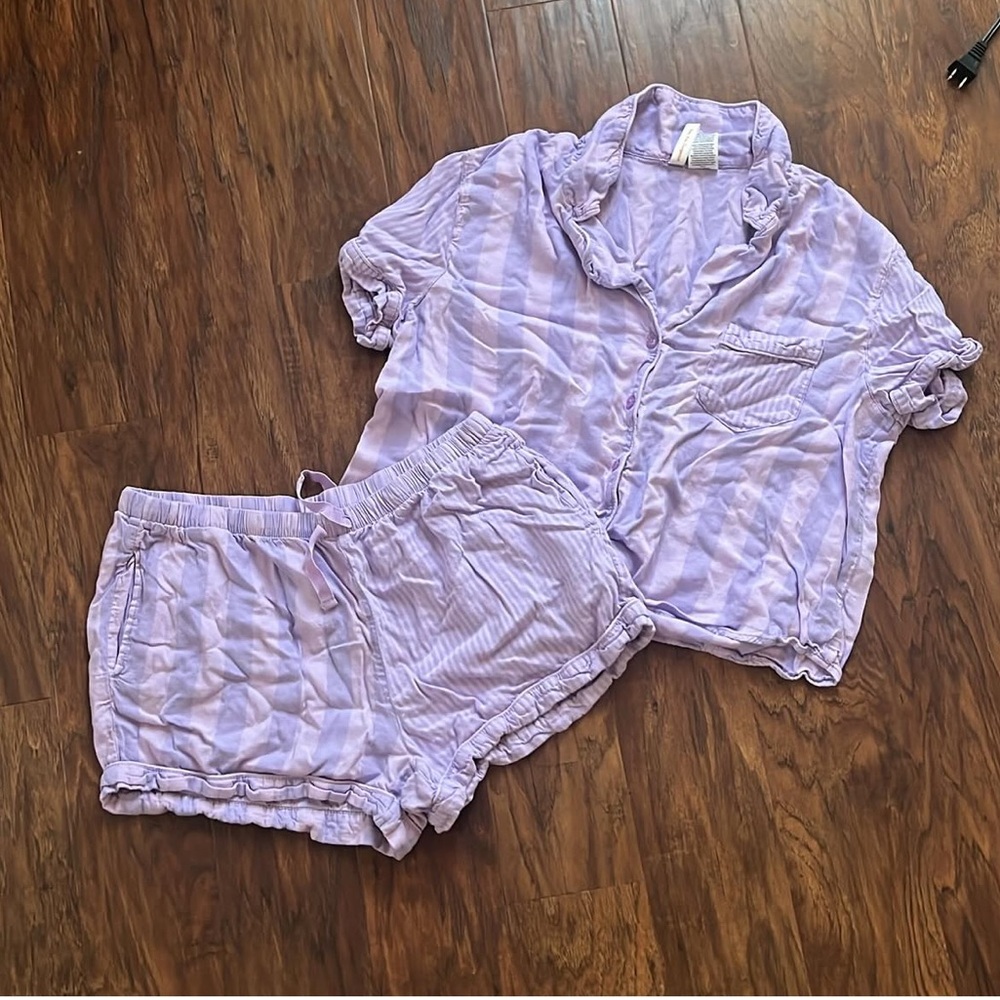 Joyspun Lavender Women's Sleepwear Set